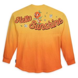 Disney Orange Bird "Hello Sunshine" Flower & Garden 2020 Ombre Spirit Jersey
